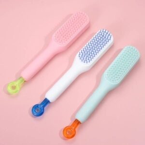 Self Cleaning Hair Brush, Anti-Static Hair Comb Magic Hair Brush, Anti Static Comb