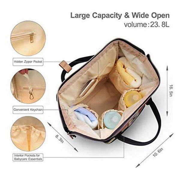 Bag Multi-Function Waterproof - Travel Backpack Color black - Image 2