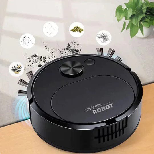 3 In 1 Sweeping Robot Vacuum Cleaner, Smart Wireless Dragging Cleaning Sweeper - Image 2