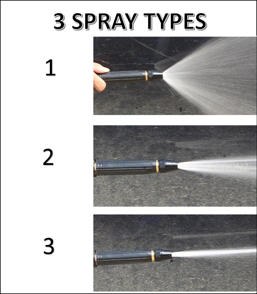 Washing High Pressure Water Gun Nozzle,Garden Hose Nozzle Spray, High Pressure Metal Water Gun - Image 3