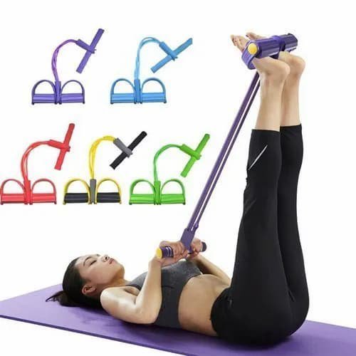Rubber Pull Tummy Trimmer Waist Trimmer Abs Exerciser for Men and Women - Image 3