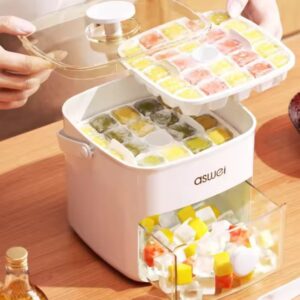 Icebox with With Storage and Tong