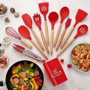 12 PCS Silicone Cooking Utensils set