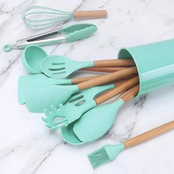 12 PCS Silicone Cooking Utensils set - Image 3