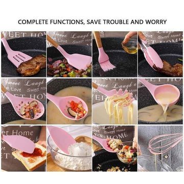 12 PCS Silicone Cooking Utensils set - Image 4