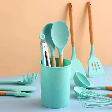 12 PCS Silicone Cooking Utensils set - Image 2