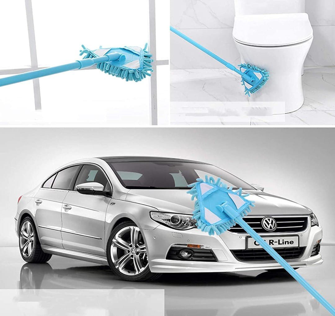 180 Degree Rotatable Adjustable Triangle Cleaning Mop - Image 4