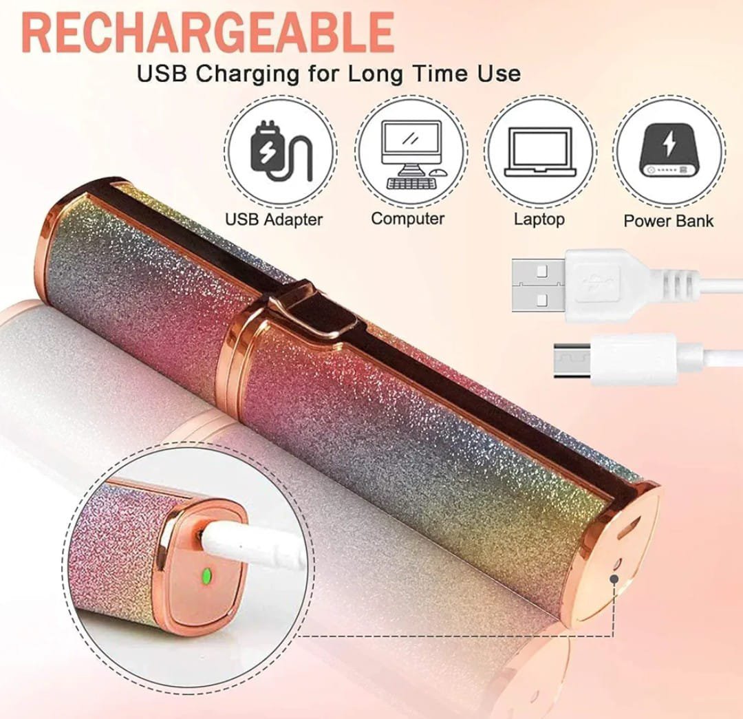 Hair Removal Eyebrow Razor with Indicator Lights - Image 3