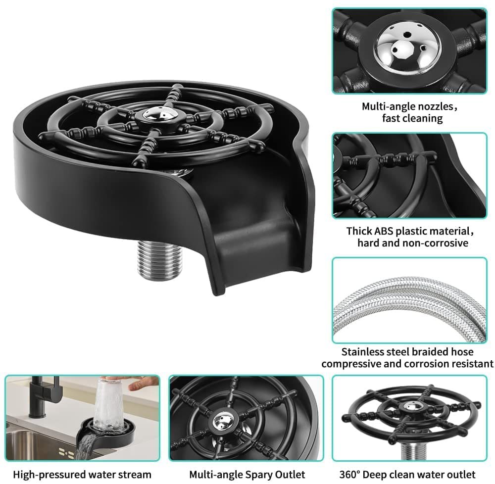 AUTOMATIC SINK CUP WASHER WITH BOX PACKING GOOD QUALITY - Image 5