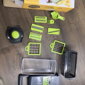 Nicer Dicer Plus 14-in-1 Vegetable Cutter, Fruit Slicer